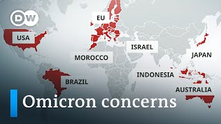 Countries reintroduce travel bans over omicron variant  Coronavirus Latest [upl. by Baudin]