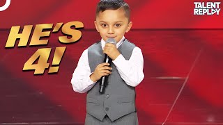 Meet 4YearOld Yuvin Marasini CGT’s Youngest Contestant  Canadas Got Talent [upl. by Dhiman]