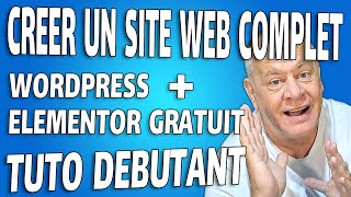 Créer un site web de A à Z avec wordpress et elementor gratuit depuis Hostinger [upl. by Sulienroc]