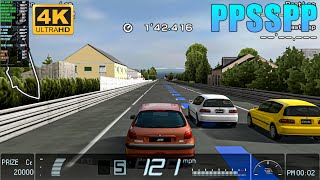 Gran Turismo PC Gameplay  PPSSPP Emulator  Best Settings  Playable✔️  PSP Emulator  4K UHD [upl. by Pena]