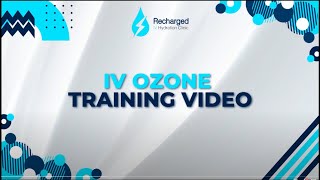 Recharged IV Ozone Demonstration Video  LIVE [upl. by Harat]