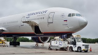 Boeing 777300ER ак Аэрофлот  Рейс ПетропавловскКамчатский — Москва [upl. by Launce]