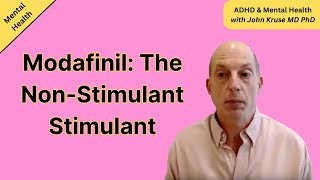 Modafinil The NonStimulant Stimulant  ADHD  Episode 64 [upl. by Smart]