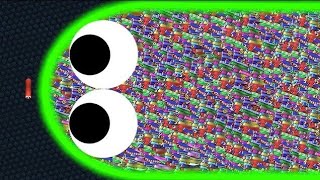 Slitherio AI 120000 Score Epic Slitherio Gameplay 250 [upl. by Rosenblatt]