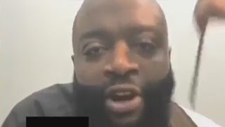 Rick Ross Gets in His Feelings Because People think he uses Bigen Dye on Beard [upl. by Welch]