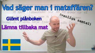 Vad säger man i mataffären vardagsdialoger SFI [upl. by Elo345]