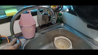 REPAIR AIR PAIP SINKI DAPUR PERLAHAN [upl. by Serle146]