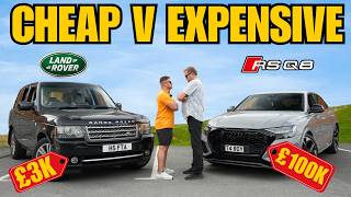 Do You Really Need A £100k SUV Cheap Range Rover vs Audi RSQ8 [upl. by Kehoe]