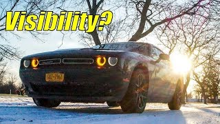 How bad is the Dodge Challenger Visibility  Dodge Challenger Blind Spot [upl. by Giusto]