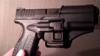 serpa holster for the springfield xdm [upl. by Lewellen]