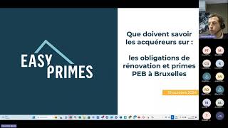 Que doivent savoir les acquéreurs sur les obligations de rénovation et primes PEB à Bruxelles [upl. by Mulligan]