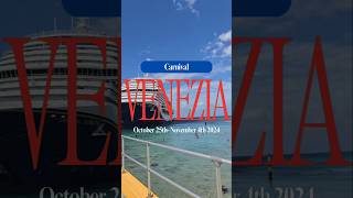 Carnival Venezia 2024 carnivalcruise carnivalvenezia cruiseship cruising [upl. by Anohs]