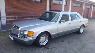 Mercedes 560 SEL W126 Diesel Umbau Swap OM603 Turbo [upl. by Eenehs]