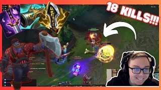 LETHAL CRIT SION GO BRRRR  Thebausffs Sion Top Gameplay [upl. by Arreip]