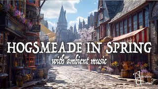 Hogsmeade in Spring w 2 hours Harry Potter Music  ambience music mindfulness relax study [upl. by Calica]