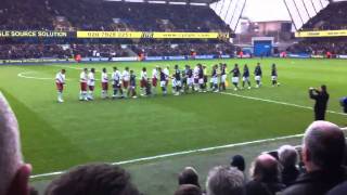 Millwall vs Crystal Palace  1111  Coming Out Tunnel [upl. by Inesita]