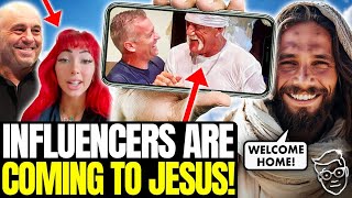 REVIVAL Joe Rogan We Need Jesus Only Fans Model DELETES Account for Christ Hulk Hogan Baptized [upl. by Yllac]