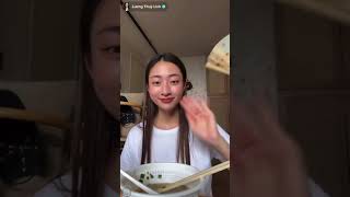 14012023 Lương Thùy Linh Live TikTok  luongthuylinh  Tiếp tục series mukbang cùng Linhlinh [upl. by Yuria]