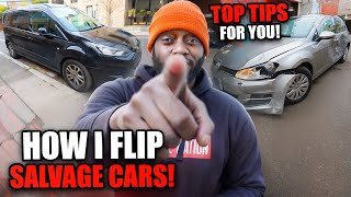 FLIPPING SALVAGE CARSI BOUGHT 2 SALVAGE CARS FOR £9000 CAN I FIX amp TURN A PROFIT [upl. by Karola]