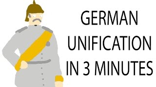 German Unification  3 Minute History [upl. by Cirad]