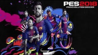 CARA DOWNLOAD PES 2018 PC FREE WORKING [upl. by Kcirddec]