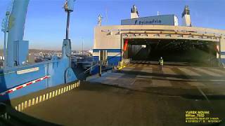 ferry ms Europalink  Finnlines  Travemünde  20190215 [upl. by Caron]