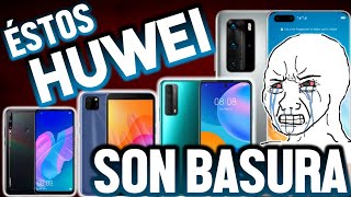 Los peores Teléfonos de HUAWEI que no debes comprar 2021 SON BASURA [upl. by Madancy]