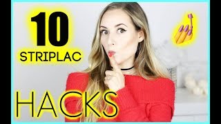 10 Striplac Hacks Tricks mit denen der Lack hält  Nails »Lalalunia« [upl. by Moina]