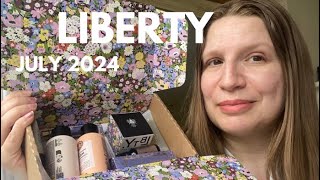 NEW LIBERTY LONDON THE BEAUTY DROP BOX JULY 2024 UNBOXING [upl. by Handler266]