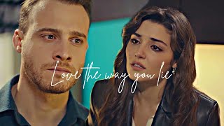 Eda amp Serkan Love the way you lie [upl. by Ahsait865]