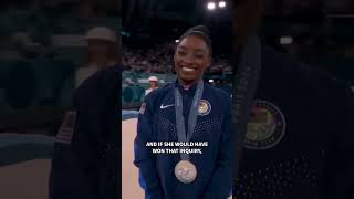 Simone Biles might have missed out on a 4th gold medal in Paris [upl. by Dory]