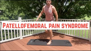 My PatelloFemoral Pain Syndrome Exercises kneepain running lifting aquat gym [upl. by Filler]