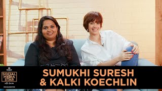 Social Media Star with Janice E08 Sumukhi Suresh amp Kalki Koechlin [upl. by Ekusuy]