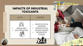 MINIMIZING EFFECTS OF INDUSTRIAL TOXICANTS TO THE COMMUNITIES  PITCH VIDEO A189662 [upl. by Engenia]