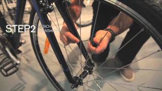 Garneau cyclocomputer installation tutorial 3 easy steps [upl. by Geier]