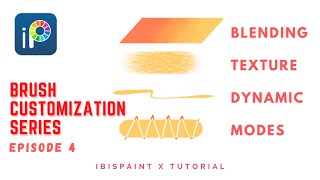 Brush Customization Series  Episode 4 Type Dynamic Settings  Beginners Course for IbisPaint X [upl. by Haik]