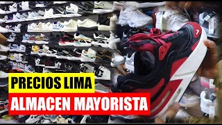 precios de ZAPATILLAS en los almacenes mayoristas en lima 2023 [upl. by Annawik]