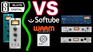 Slate Digital FG2A vs Softube CL1B vs Warm Audio WA2A Hardware vs Klark Technik KT2A Hardware [upl. by Boorer90]