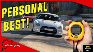 Nissan GTR Nurburgring FASTEST LAP  QuickLap [upl. by Orelia]