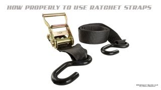 How To Use Ratchet Straps Like a Pro [upl. by Noned280]