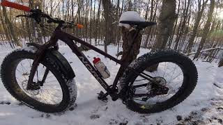 horsin around twice on a 2022 norco bigfoot 2 fat tire bike first ride amp review november 1 2023 14 [upl. by Lehcim123]