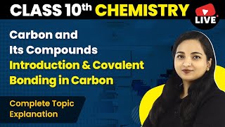 Carbon and its Compounds NCERT Solutions  Class 10 Chemistry Chapter 4 202223 [upl. by Rafaela]