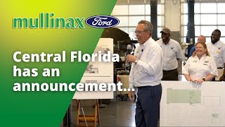 We have an announcement  Mullinax Ford of Central Florida [upl. by Taddeo]