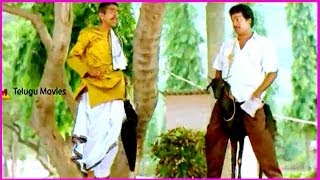 Talking Goat Comedy Scene Between RajendraPrasad amp Chidambaram In Aa Okkati Adakku Telugu Movie [upl. by Negyam]