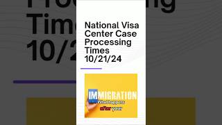 After I130 Case Processing Timeframes at the National Visa Center uscistonvc uscis greencard [upl. by Arleta174]