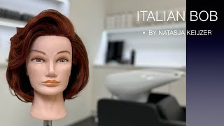 ITALIAN BOB knippensnijden by Natasja keijzer [upl. by Johst]