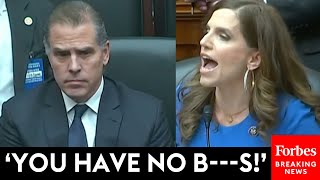 UNTHINKABLE MOMENT All Hell Breaks Loose As Nancy Mace Mercilessly Insults Hunter Biden To His Face [upl. by Ingles]