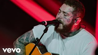 Post Malone  Circles Acoustic – One Night in Rome Italy 2022 [upl. by Rubma]