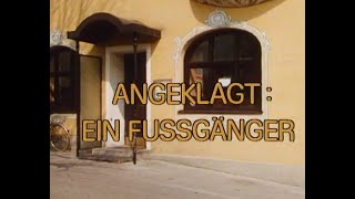 Verkehrsgericht 06 Angeklagt Ein Fußgänger  ZDF 1985 [upl. by Faux864]