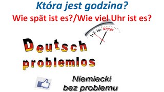 Która jest godzina  Niemiecki bez problemu [upl. by Geilich]